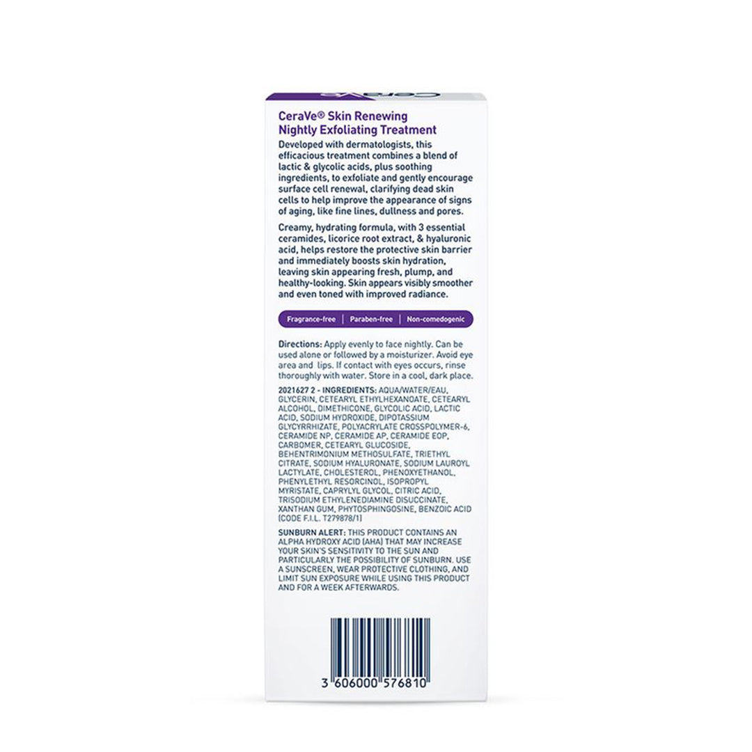 CeraVe Skin Renewing Nightly Exfoliating Treatment 50ml