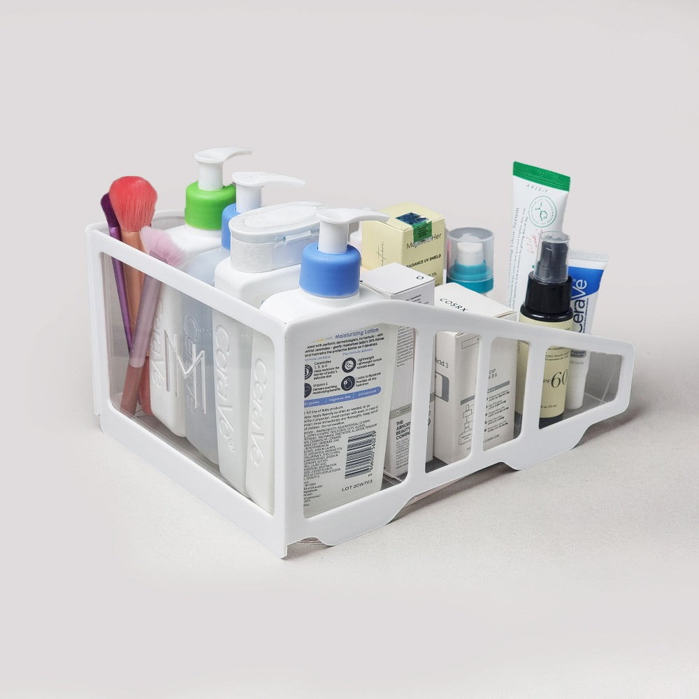 GlowStation™ Acrylic Makeup Organizer + FREE SPF 60 Sunscreen – Pakistan Launch Offer