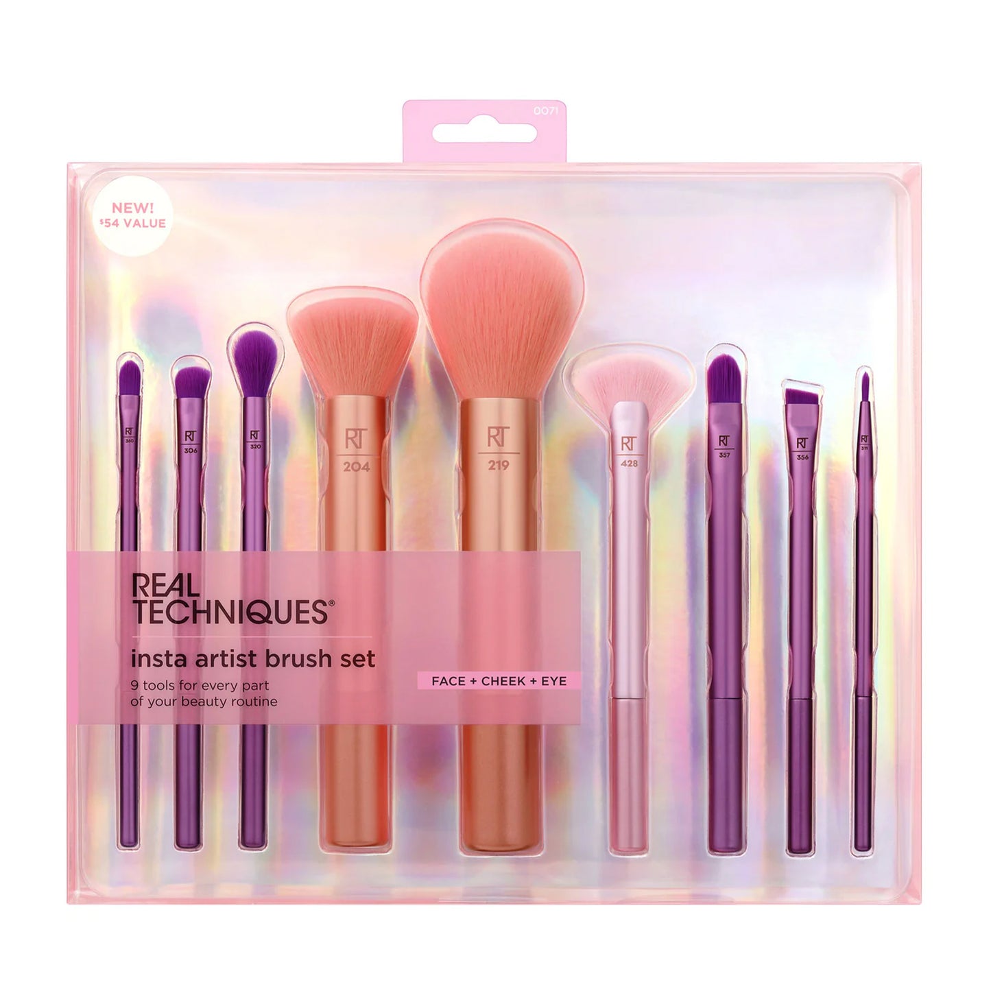 Real Technique Insta Artist Brushes Set 9/Pcs