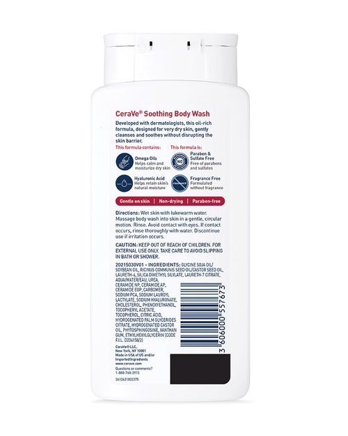 CeraVe-Soothing Body Wash 296ml