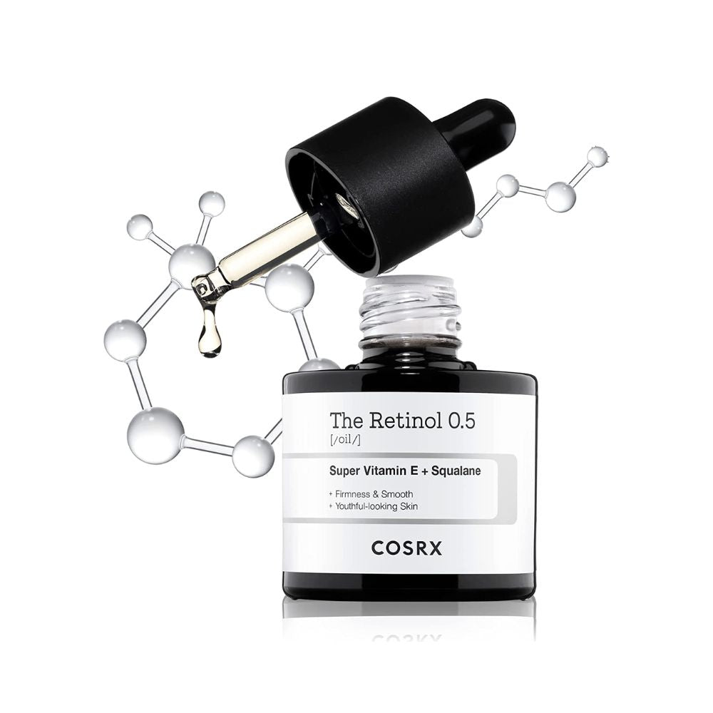 Cosrx – The Retinol 0.5 Super Vitamin E +Squalene Oil 20ml