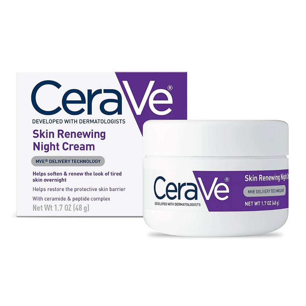 CeraVe Skin Renewing Night Cream 48g – original anti-aging night moisturizer in Pakistan