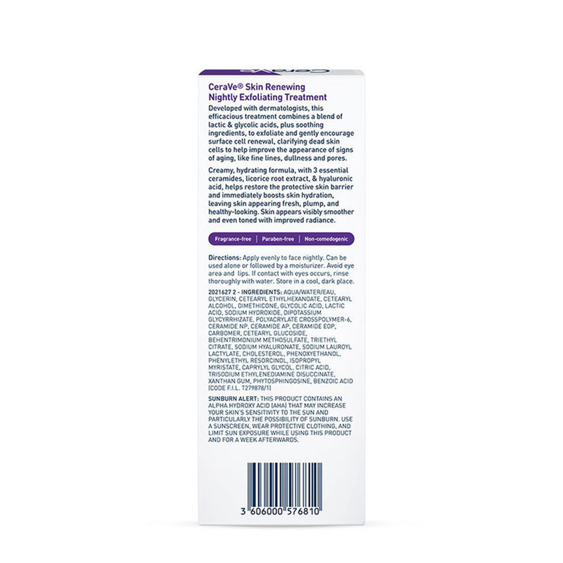 CeraVe Skin Renewing Nightly Exfoliating Treatment 50ml