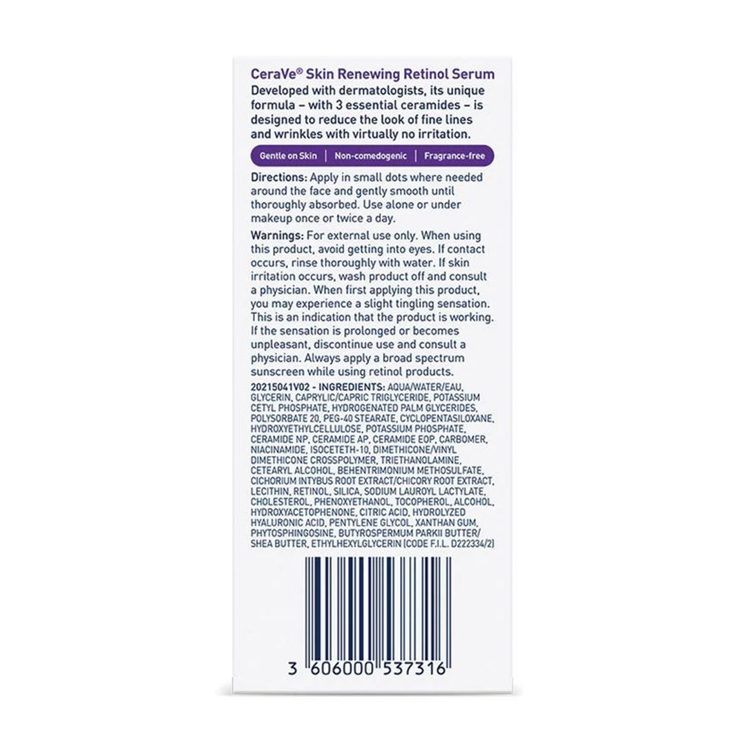 CeraVe Skin Renewing Retinol Serum – 30ml (Imported Original)