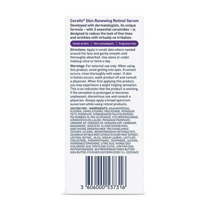 CeraVe Skin Renewing Retinol Serum – 30ml (Imported Original)
