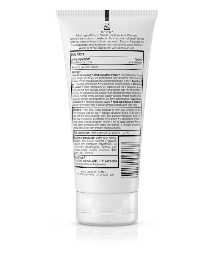 Neutrogena Rapid Clear Stubborn Acne Cleanser