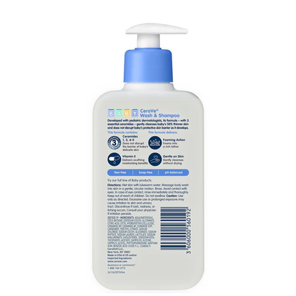 CeraVe Baby Wash and Shampoo