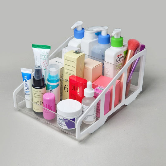 GlowStation™ Acrylic Makeup Organizer + FREE SPF 60 Sunscreen – Pakistan Launch Offer
