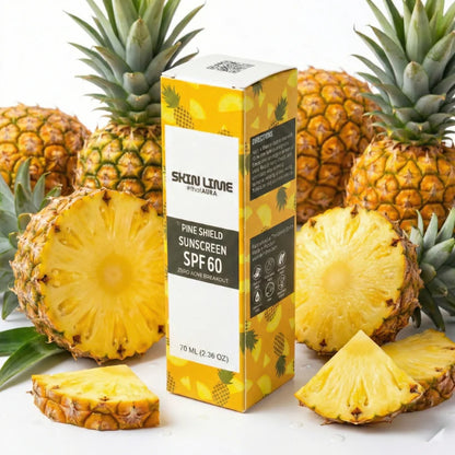 Skin Lime Pine Shield Sunscreen SPF 60 - Zero Acne Breakout