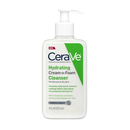 CeraVe-Hydrating Cream-to-Foam Cleanser 237ml