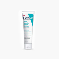 CeraVe Acne Combo - Resurfacing Retinol Serum - Acne Foaming Cream Cleanser