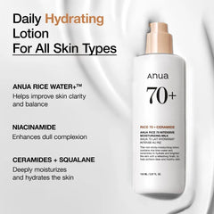 ANUA 70 RICE CERAMIDE Intensive Moisturizing Milk 150ml