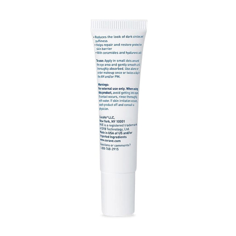 CeraVe Eye Repair Cream for Dark Circles Texture