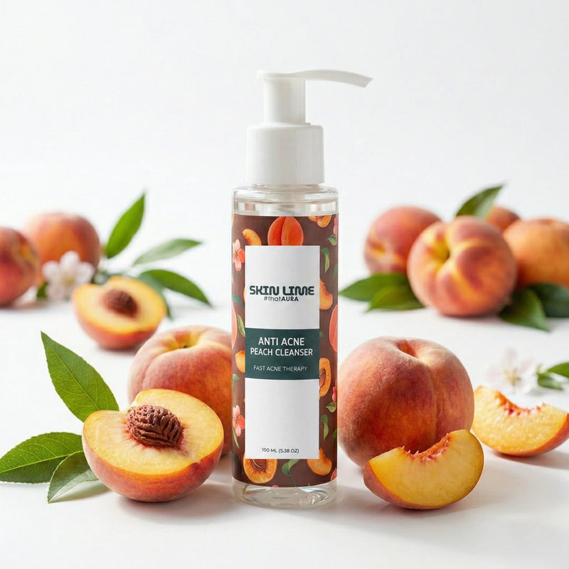 Skin Lime Anti Acne Peach Cleanser - Fast Acne Therapy
