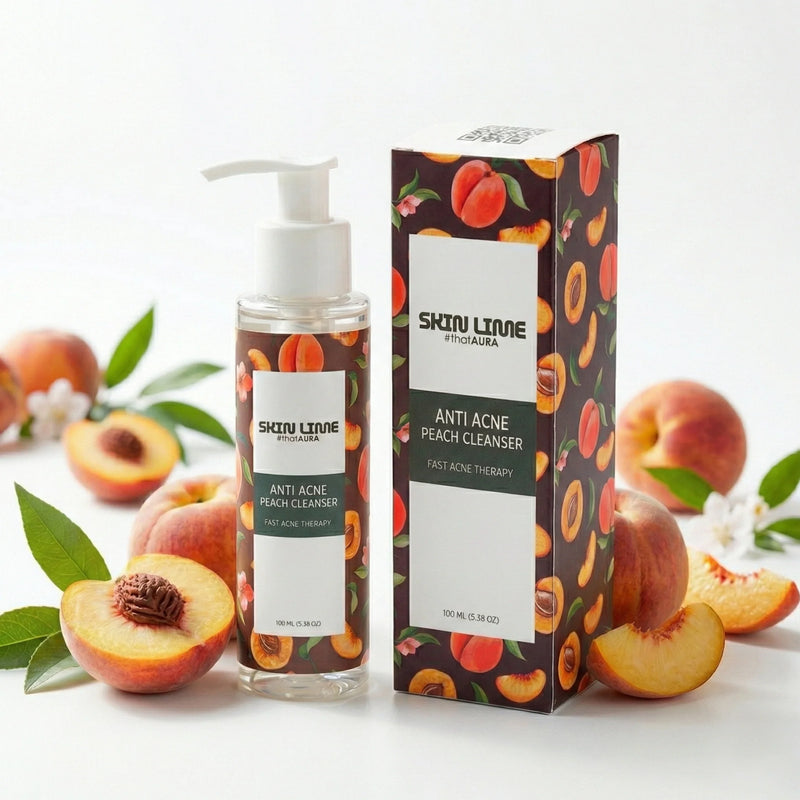 Skin Lime Anti Acne Peach Cleanser - Fast Acne Therapy
