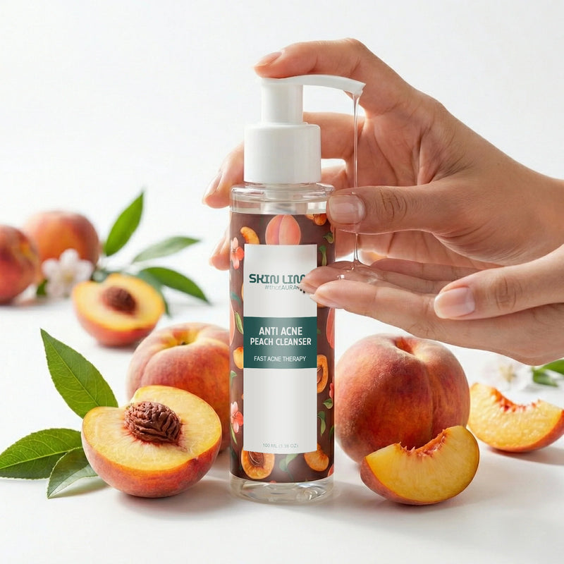 Skin Lime Anti Acne Peach Cleanser - Fast Acne Therapy