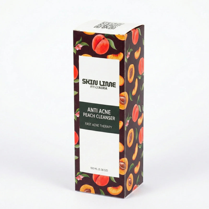 Skin Lime Anti Acne Peach Cleanser - Fast Acne Therapy