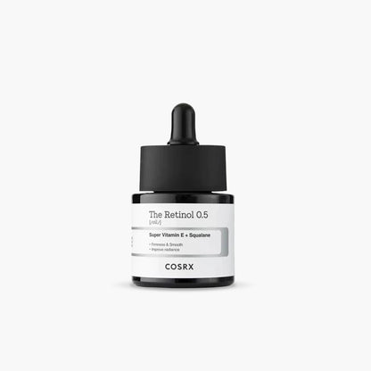 Cosrx – The Retinol 0.5 Super Vitamin E +Squalene Oil 20ml
