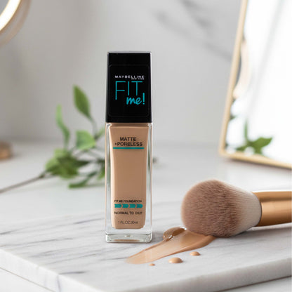 Fit Me Matte + Poreless  Foundation, 115 Ivory, 30ml