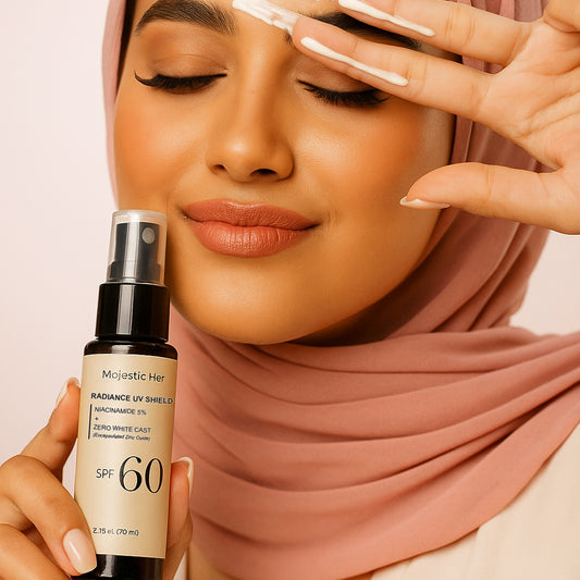 SPF 60 Sunscreen with 5% Niacinamide – No White Cast