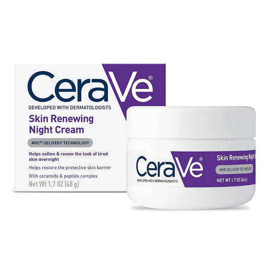 CeraVe Skin Renewing Night Cream 48g – original anti-aging night moisturizer in Pakistan