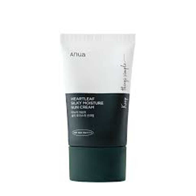 ANUA HEARTLEAF SILKY MOISTURE SUNSCREEN, 50ml