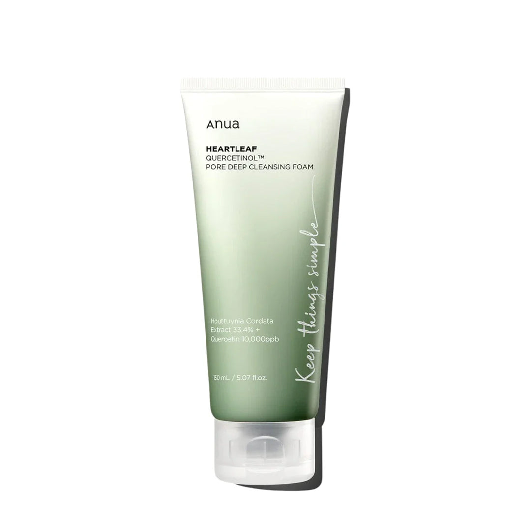 ANUA HEARTLEAF QUERCETINOL PORE DEEP CLEANSING FOAM 150ml